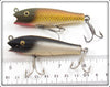Creek Chub Golden Shiner & Silver Shiner Midget Darter Pair