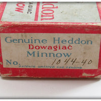 Heddon Dowagiac Minnow Empty Unmarked Down Bass Box