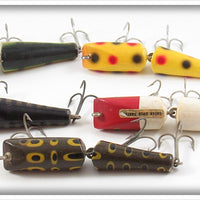 Creek Chub Jointed Darter Lot Of Five