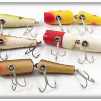 Creek Chub Jointed Darter Lot Of Five