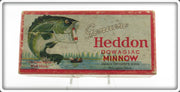 Vintage Heddon Shiner Scale Jointed Vamp Empty Box 7309P