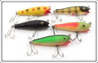 Creek Chub Midget Darter Lot Of Five Lures