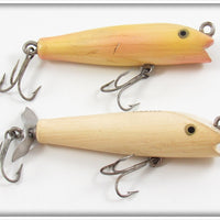 Creek Chub Pearl & Solid White Spinning Darter Lure Pair 