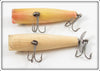 Creek Chub Pearl & Solid White Spinning Darter Pair