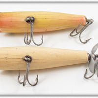 Creek Chub Pearl & Solid White Spinning Darter Pair
