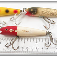 Creek Chub Saltwater Darter Lot Of Three