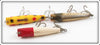 Creek Chub Saltwater Darter Lot Of Three
