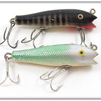 Creek Chub Shad Midget Darter & Black Scale Concave Belly Darter