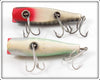 Creek Chub Shad Midget Darter & Black Scale Concave Belly Darter Pair