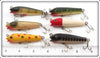 Creek Chub Spinning Darter Lot Of Six