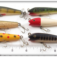 Creek Chub Spinning Darter Lot Of Six