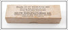 Go-Ite Manufacturing Co. Silver Water Plane Bait In Box