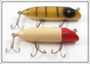 Vintage Shur Strike Chain Perch & Red Head White Bass Oreno Lure Pair