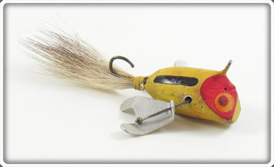 Vintage Gilliam Tackle Co Yellow & Black Flying Tempter Lure