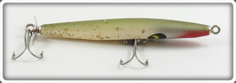 Vintage Smithwick Silver Flitter Devils Horse Ma Scooter Lure For Sale