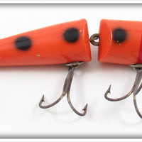 Creek Chub Orange Spotted Jointed Darter 4930 Special Lure