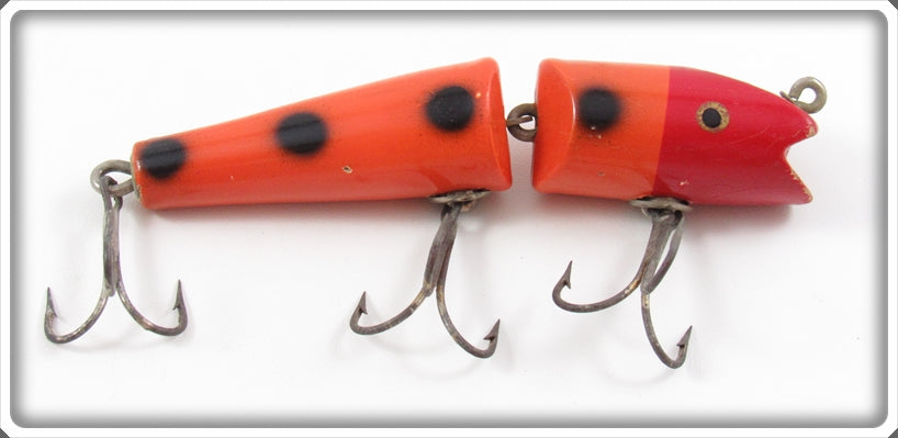 Creek Chub Orange Spotted Jointed Darter 4930 Special Lure