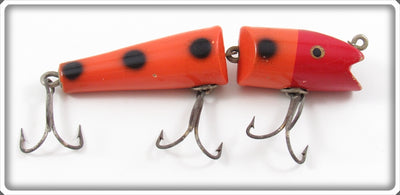 Creek Chub Orange Spotted Jointed Darter 4930 Special Lure