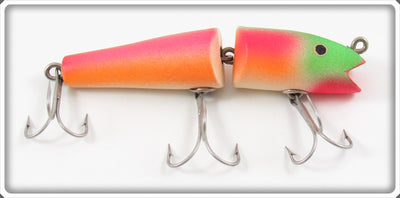 Vintage Creek Chub Rainbow Fire Jointed Darter Lure 4931