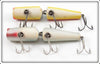 Creek Chub Rainbow & Mullet Or Shad Jointed Darter Pair