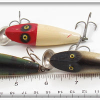 Shur Strike Red Head, Perch & Redside River Master Lot Of Three