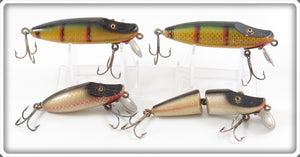 Shur Strike Perch & Redside River Master Lot Of Four Lures