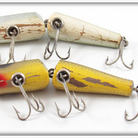 Creek Chub Shad & Gold Scale Jointed Darter Pair