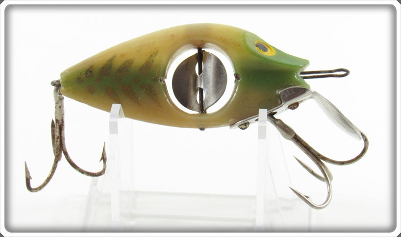 Uniline Mfg Corp Blue Pastel Gold Ribs Spinno Minno Lure