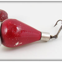 Water Witch Co Red & White Small Size Lake George Floater