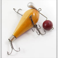 Water Witch Co Red, White & Yellow Lake George Floater