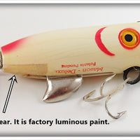 Mason Fish Lure Co White Red Gill Mason Deluxe Salmon Plug In Box