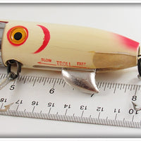 Mason Fish Lure Co White Red Gill Mason Deluxe Salmon Plug In Box