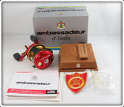 Abu Garcia Fire Fighter Edition Ambassadeur Reel In Box 5600 C4 FD