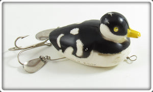 Vintage Bill Szabo Cree Duk Black & White Duckling Lure