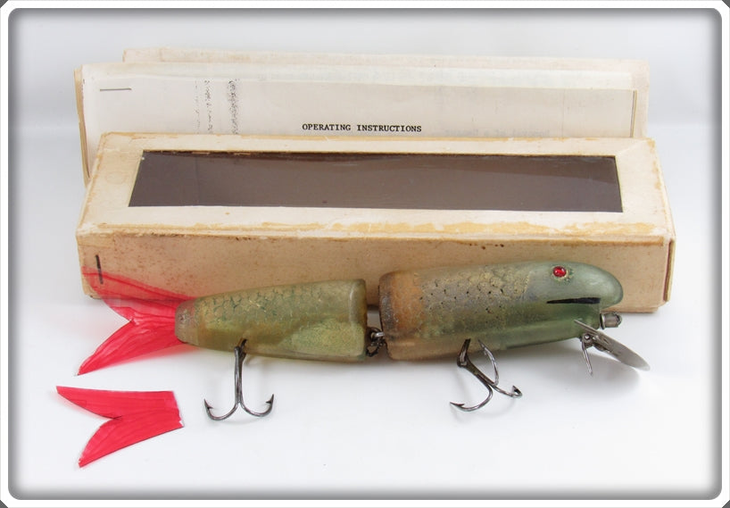 Vintage Unknown German Battery Operated Lure In Box