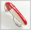 Clyde C Hoage Water Gremlin Red & White Magnetic Weedless In Box