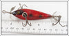 Heddon Red With Black Spots 0 Dowagiac Minnow 02