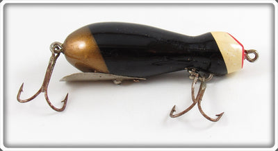 Bite Em Bate Co Black, Red, White & Gold Water Mole Lure