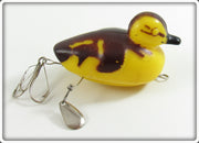 Vintage Bill Szabo Cree Duk Brown & Yellow Duckling Lure