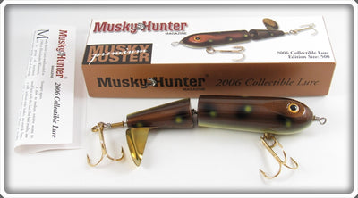 2006 Musky Hunter Magazine Musky Buster Lure In Box 