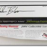 2004 Musky Hunter Magazine Eddie's Bait Glider Jerkbait In Box