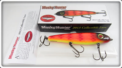 2013 Musky Hunter Magazine Phantom Lures Glider Jerkbait In Box