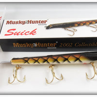 2002 Musky Hunter Magazine Suick Musky Thriller Lure In Box