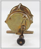 Julius Vom Hofe Brass Bait Casting Reel Pat Oct 8 '89