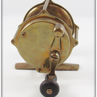 Julius Vom Hofe Brass Bait Casting Reel Pat Oct 8 '89