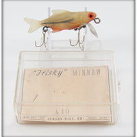 Vintage Jenson Dist. Co Frisky Minnow Lure In Box