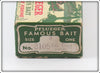 Pflueger Frog Scale Three Hook Neverfail Minnow Empty Box 3105