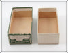 Pflueger Frog Scale Three Hook Neverfail Minnow Empty Box 3105