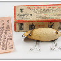 Heddon Luminous Baby Crab Wiggler 1909 LUM In Unmarked Box