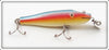 Vintage Creek Chub Rainbow Tack Eye Baby Pikie Lure 908